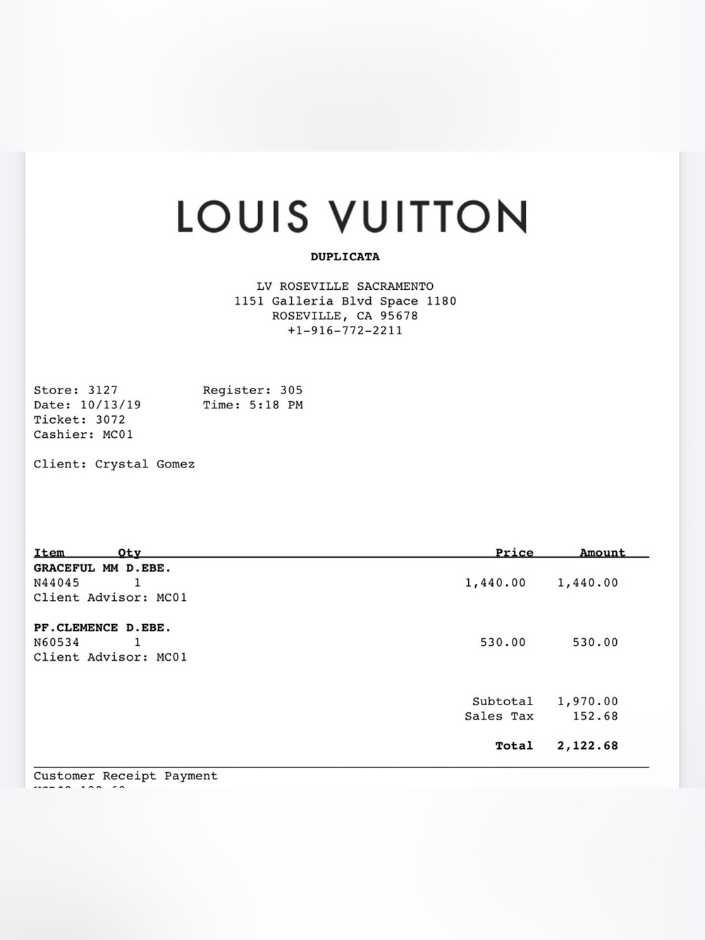 Louis Vuitton Graceful MM - Picture 11 of 13